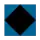 niebieski kwadrat/czarny romb