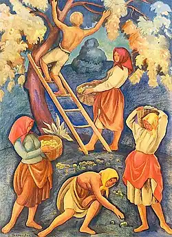 Władysław Skoczylas, Owocobranie, 1925