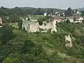 Ruiny zamku wzniesionego przez ród Frankopanów dla ochrony przed Turkami.