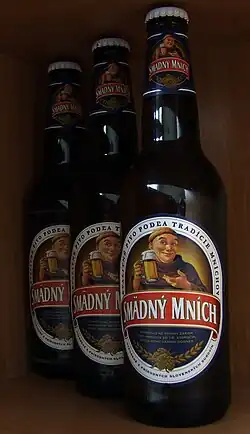 Piwa marki Smädný mních