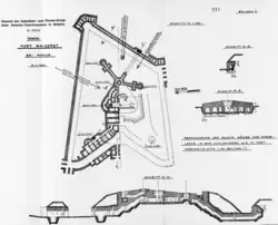 Mały, trapezoidalny fort pancerny (de Maizeret, de Malonne)