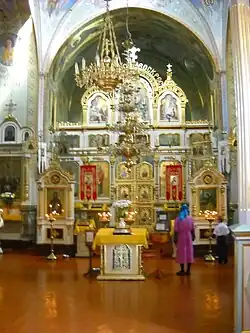 Ikonostas w Cerkwi Zmartwychwstania