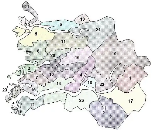 Gminy okręgu Sogn og Fjordane