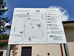 Plan przebiegu ulicy