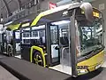 Solaris Urbino 10,5 podczas premiery na targach Transexpo w 2016 r.