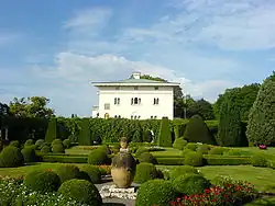 Widok z ogrodu włoskiego