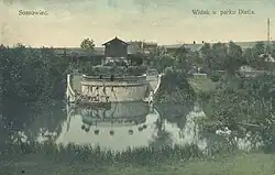 Park Dietla (Żeromskiego) w 1912 roku. Historyczne zdjęcia Sosnowca