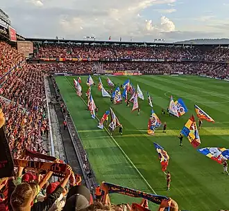 Kibice Sparty na Generali Arena