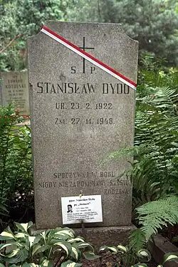 Grób Stanisława Dydo na Cmentarzu Osobowickim we Wrocławiu