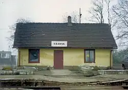 Budynek dworca przed modernizacją