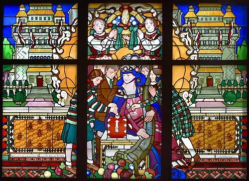 Alegoria Oszczędności Budynek KKOMK Kraków ul. Szpitalna 13