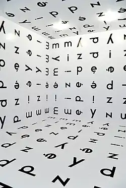 Między Stanisława Dróżdża w galerii Appendix2