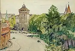 Brama Floriańska w Krakowie