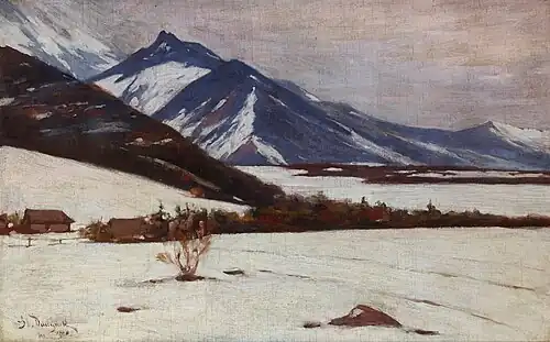 Pejzaż tatrzański, 1928