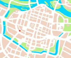 Plan przebiegu ulicy