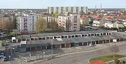 Kompleks garażowy na osiedlu Hallera