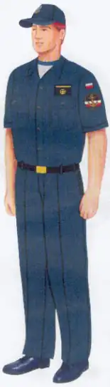 z koszulą ćwiczebną