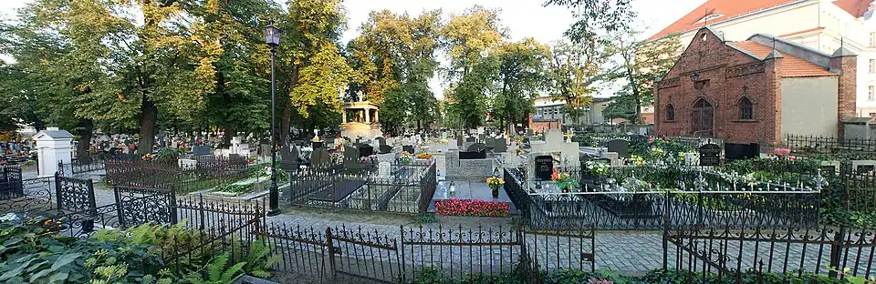 Panorama cmentarza