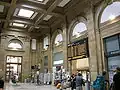 Atrium wewnątrz dworca