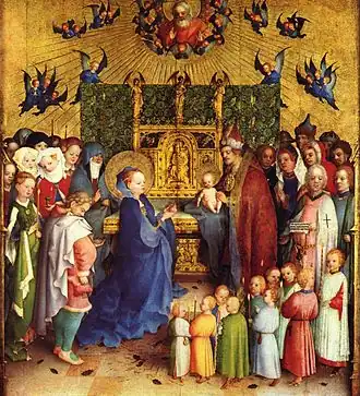 Prezentacja Dzieciątka w świątyni, 1447