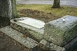 Pomnik po uporządkowaniu w 2021 r.