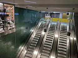 Ruchome schody do Stockholm City