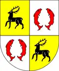Herb Ernesta zu Stolberg-Wernigerode
