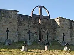 Widok na krzyż centralny Mayra