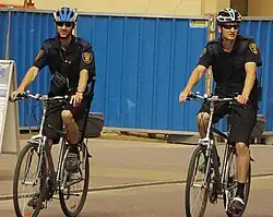 Sekcja rowerowa Straży Miejskiej w Łodzi