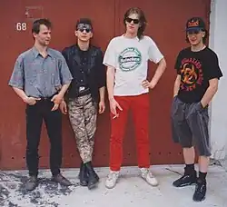 Stress 1994 rok Od lewej: Burza, Kastet, Arturro, Decha