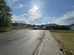 Skrzyżowanie dróg powiatowych nr 1545K oraz 1579K