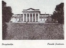 Pałac w Stryżawce (niezachowany)