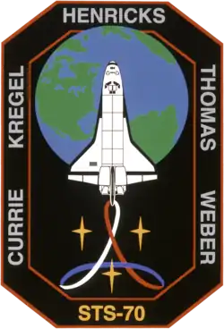 Emblemat STS-70