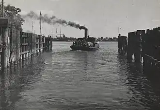 Prom na rzece Świnie (1945)