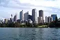 Biurowce w ścisłym centrum Sydney