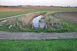 Rzeka Jeziorka przepływa górą, a Wilanówka syfonem pod jej dnem