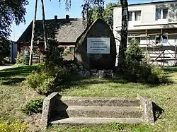 Głaz upamiętniający poległych podczas I wojny światowej mieszkańców Osowa (Wussow)