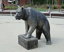 Pomnik Misia Wojtka w Szczecinie