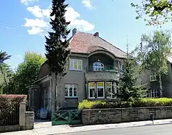 Willa przy ul. Monte Cassino 17a