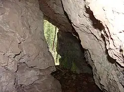 Widok z korytarza północnego