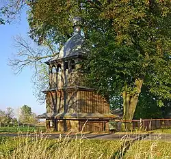 Dzwonnica-widok od strony zachodniej