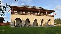 Dwór, obecnie plebania