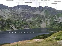 Widok z Doliny Pięciu Stawów Polskich