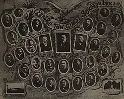 Zarząd TG „Sokół” w Dziedzicach w 1930