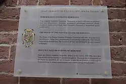 Tablica na domu Stanisława Bergmana w Krośnie