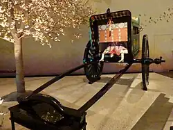 Gyūsha (lub gissha, ushiguruma), powóz zaprzęgany w wołu