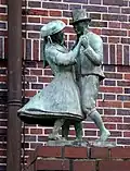 Tańcząca para, Hamburg-Bergedorf