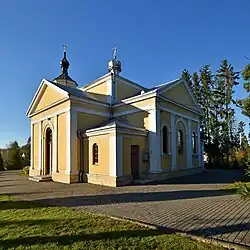 Widok od strony prezbiterium