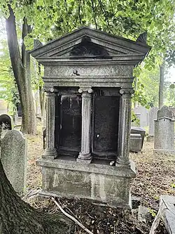 Nagrobek Minny i&nbsp;Leopolda Panofskych z&nbsp;1868 roku