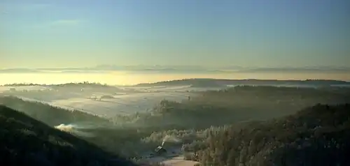 Tatry Wysokie widziane z góry Grodzisko